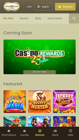 Colosseum Casino Games Mobile