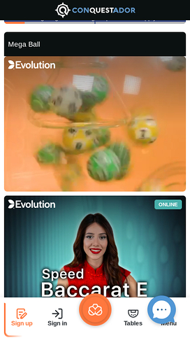 Conquestador Casino Live Dealer Mobile