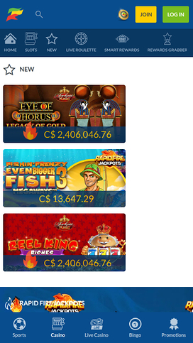 Coral Casino Jackpot Mobile
