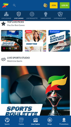 Coral Casino Live Dealer Mobile