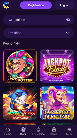 Cosmolot Casino Mobile Jackpot