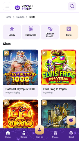 Crown Slots Casino Games Mobile