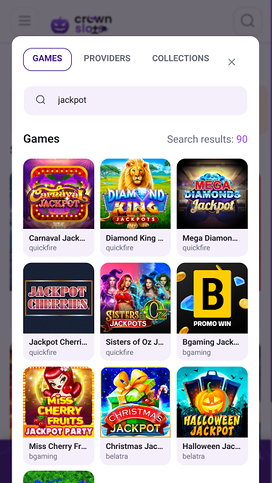 Crown Slots Casino Jackpot Mobile