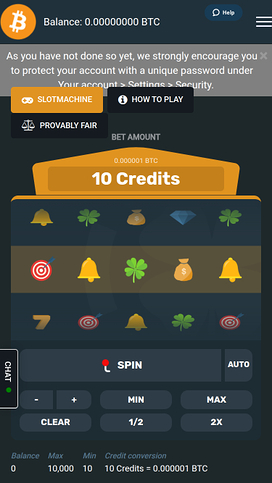 Cryptogames Casino Jackpot Mobile