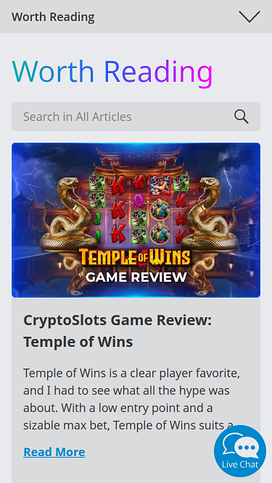 CryptoSlots Casino Mobile Blog
