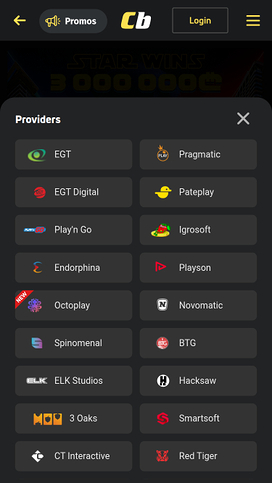 CrystalBet Casino Game Developers