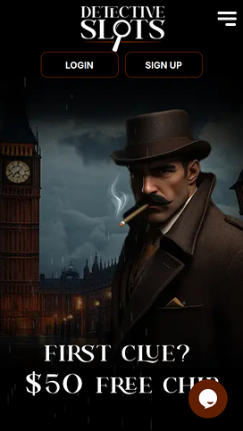 Detective Slots Homepage Mobile