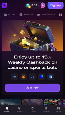 Dexsport Casino Homepage Mobile