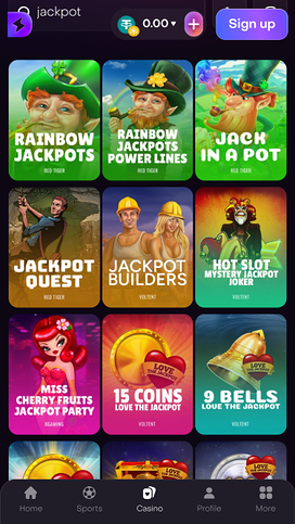Dexsport Casino Jackpot Mobile
