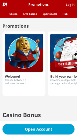 Ding Casino Promotios Mobile