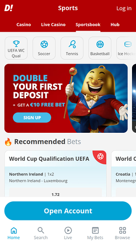 Ding Casino Sports Mobile