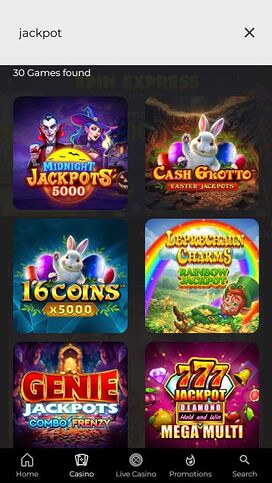 Imagen del Jackpot Móvil del Casino Directionbet