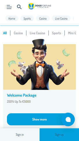 DogsFortune Casino Mobile Promotions
