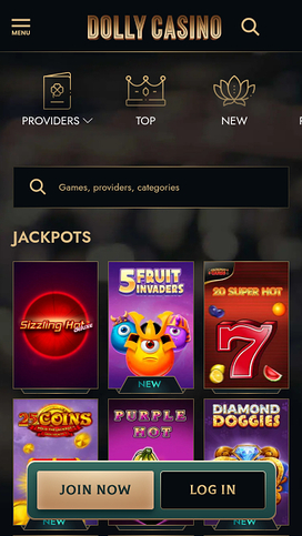 Dolly Casino Jackpot Mobile