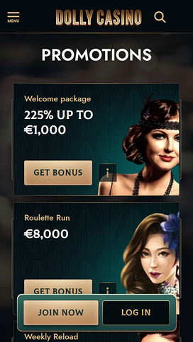 Dolly Casino Promotions Mobile