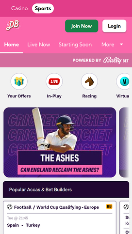 Double Bubble Bingo Sports Mobile