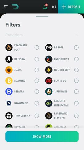 Desarrolladores de juegos de imágenes móviles de Drip Casino