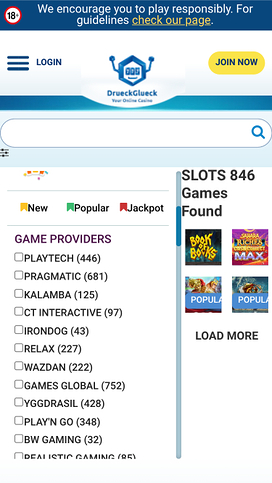 DrueckGlueck Casino Game Developers Mobile