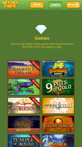 Duck Duck Bingo Games Mobile