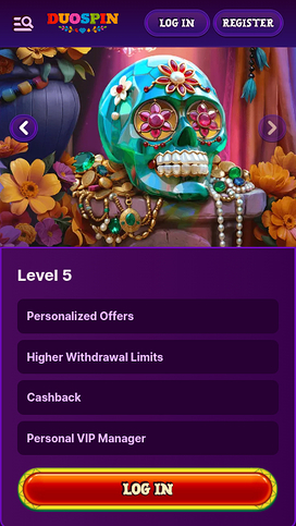 DuoSpin Casino Mobile VIP Program