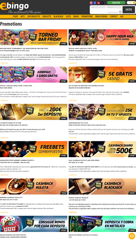 Ebingo Promotions Mobile