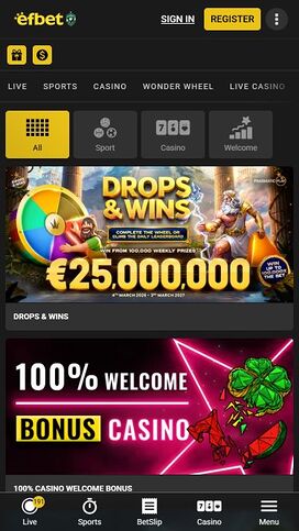 Efbet Mobile Image Promotions