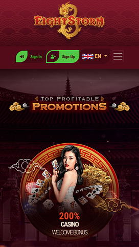 Eight Storm Casino Promotions Mobile