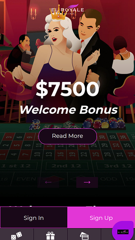 El Royale Casino Homepage Mobile