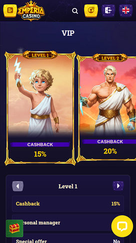 Emperia Casino Móvil VIP