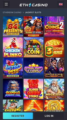 ETH Casino Jackpot Mobile