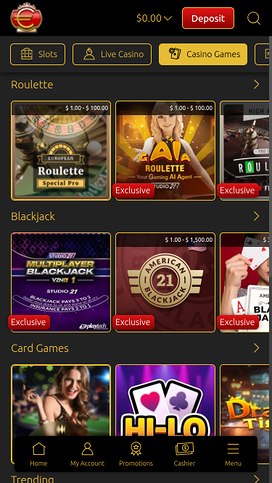 Euro King Casino Games Mobile