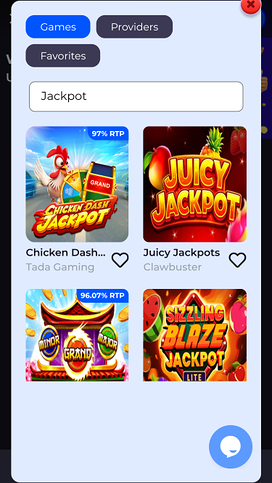 Jackpot móvil del casino Europa777