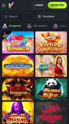 Evobet Casino Games Mobile