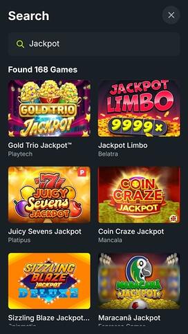 Evobet Casino Jackpot Mobile