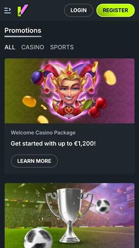 Evobet Casino Promotions Mobile