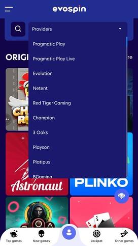 EvoSpin Casino Game Developers Mobile