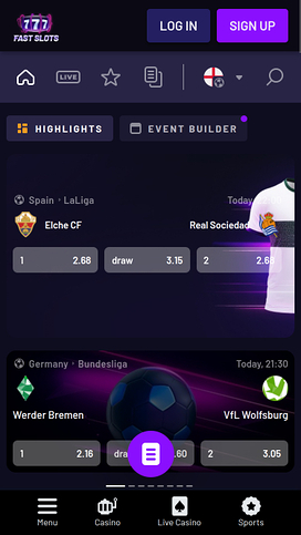 Fast Slots Casino Mobile Sports