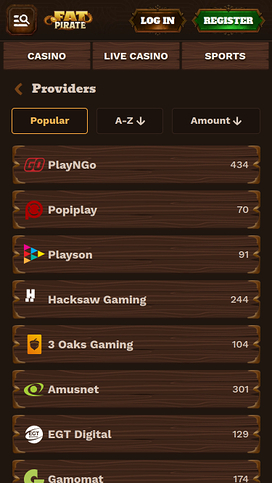 FatPirate Casino Mobile Game Developers