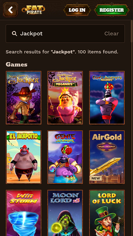 FatPirate Casino Mobile Jackpot
