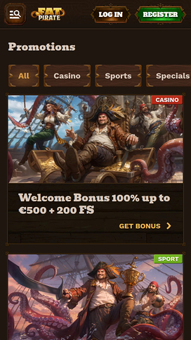 FatPirate Casino Mobile Promotions