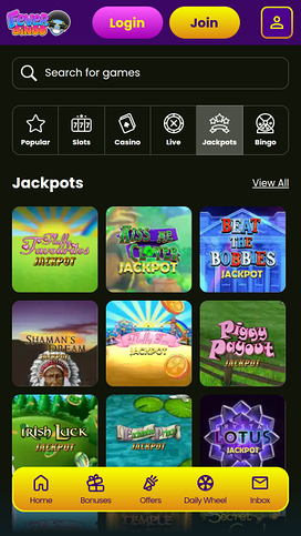 Fever Bingo Casino Mobile Jackpot