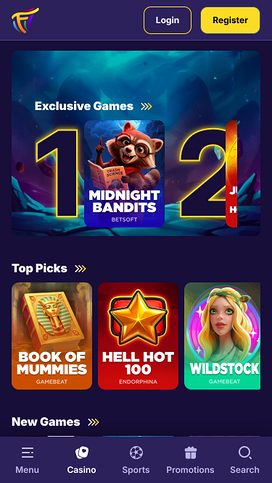 Juegos móviles de casino Fiestaslots