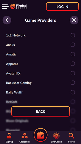Fireball Casino Mobile Game Developers