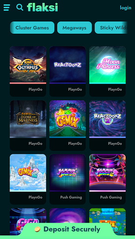 Flaksi Mobile Cluster Games