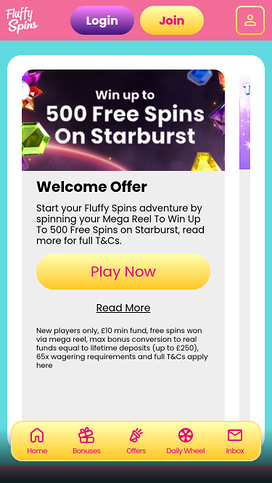 Fluffy Spins Casino Mobile Promotions