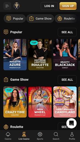Fortune Play Casino Mobile Live Dealer