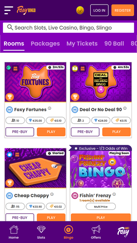 Foxy Games Casino Mobile Bingo