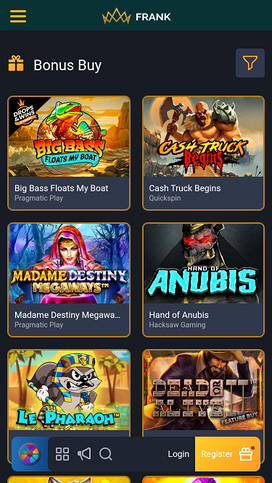 Frank Casino Mobilbonus Köp