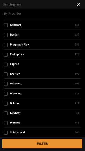 Fresh Bet Casino Mobile Game Developers