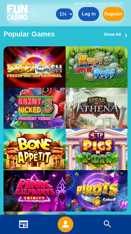 Fun Casino Mobile Games